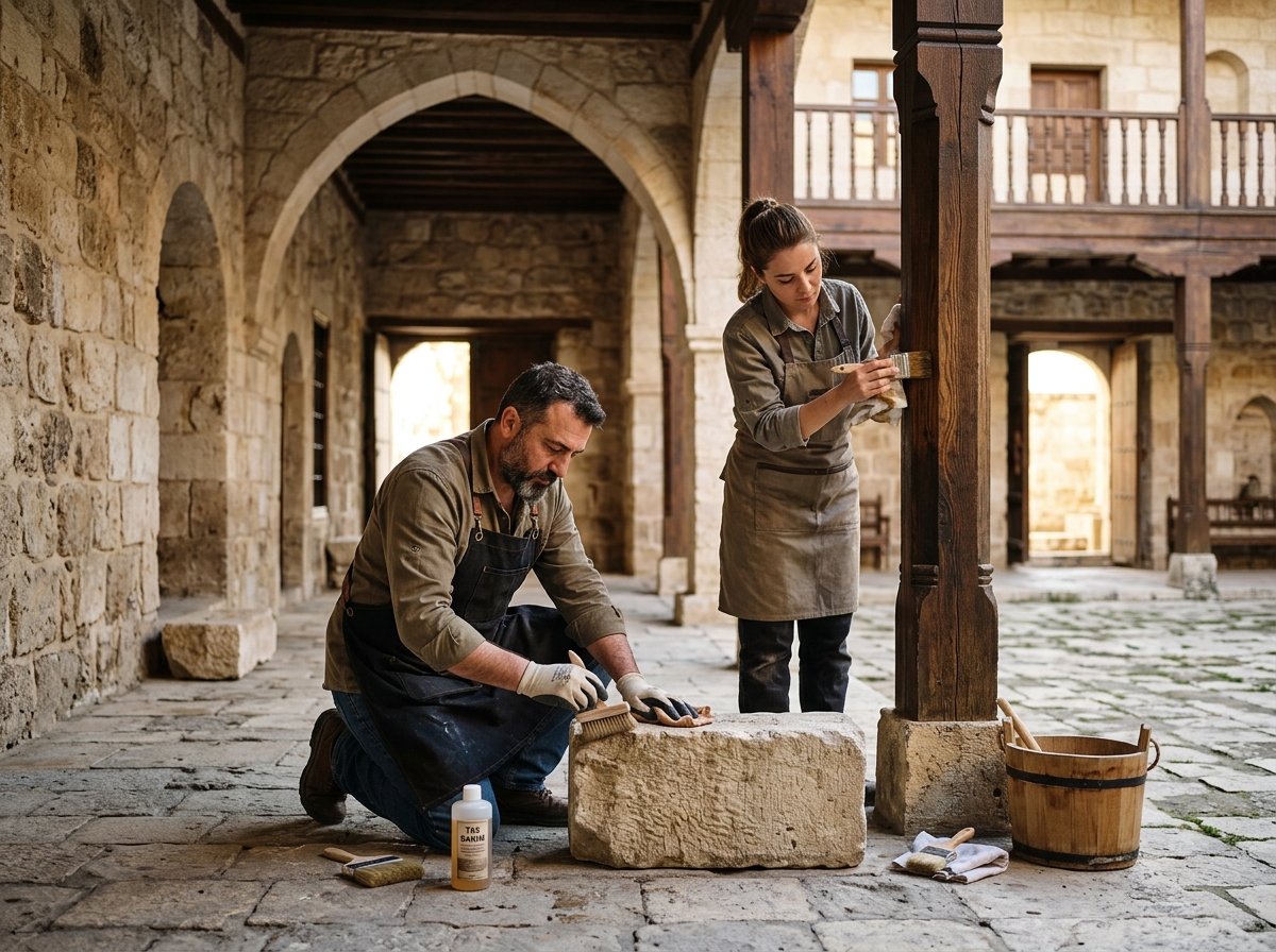 Doğal Taş ve Ahşap Bakımı